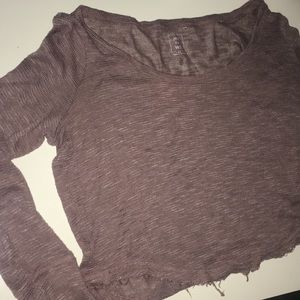 Pacaun light crop sweater